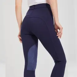 Equestrian Horse Pants for Female Male Training Competition Horse Riding Clothing Anti Slip Wear-resistant Inner Knee Patch