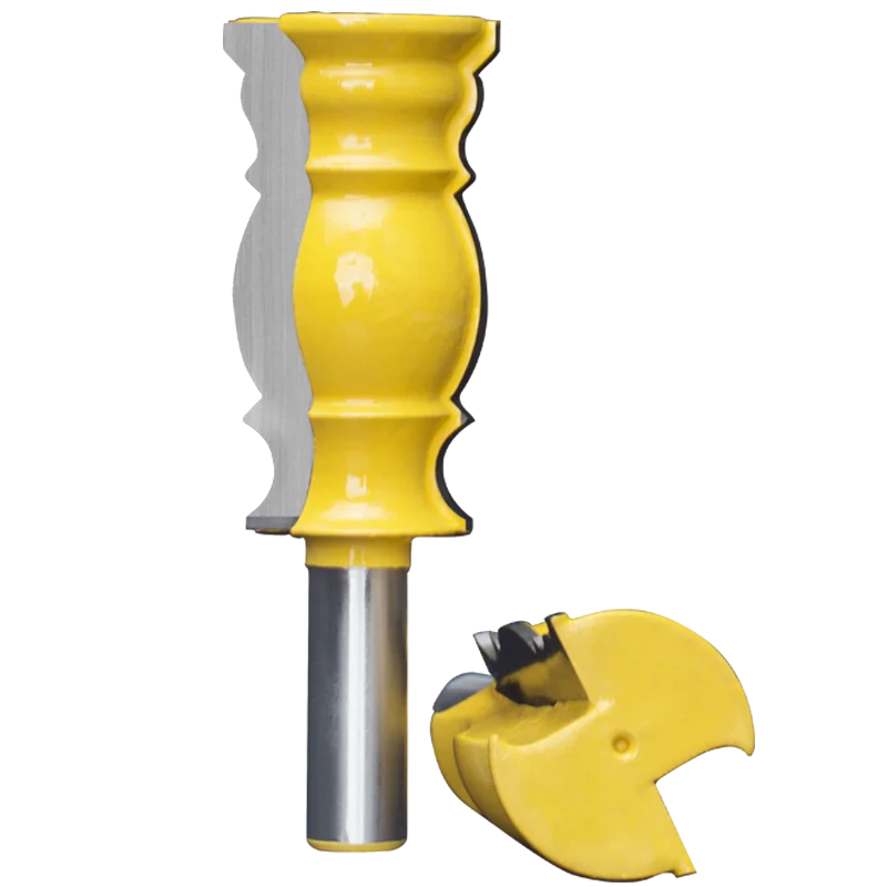 1pcs 1/2 Inch 12.7mm Shank Tower Shaped Router Bits Armrest Knife for Plywood MDF Carpenter Woodworking Tools Milling Cutter