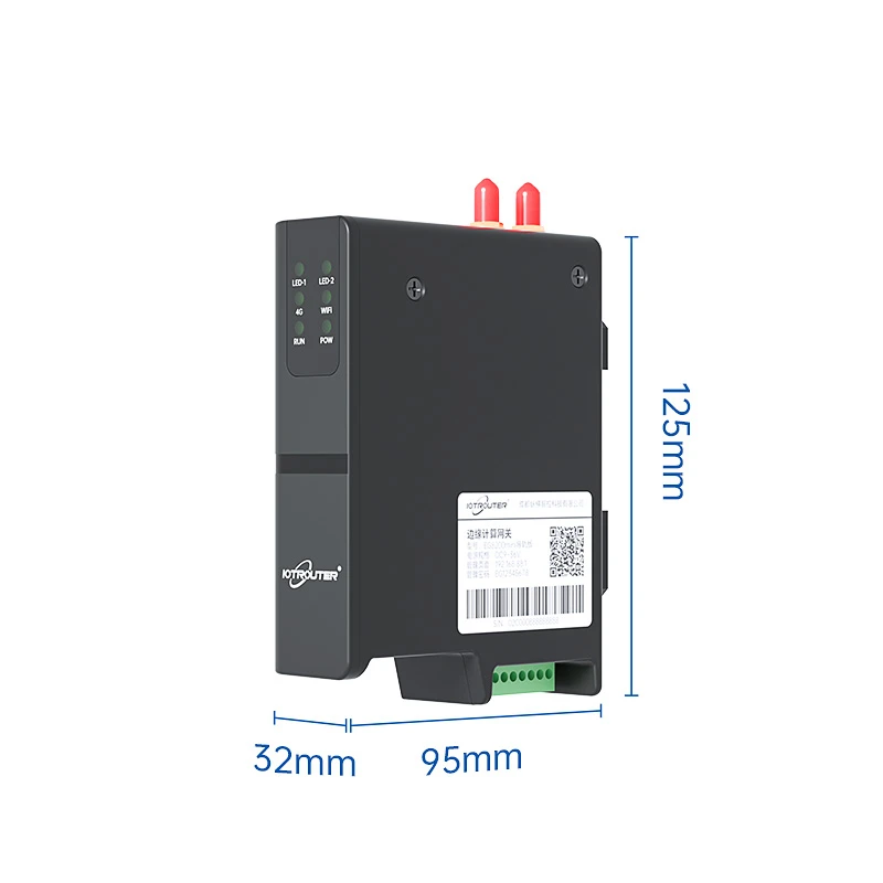 4g Communication Edge Computing Protocol Internet of Things Dtu Module Plc Remote Debugging 8200 Mini Guide Rail Version