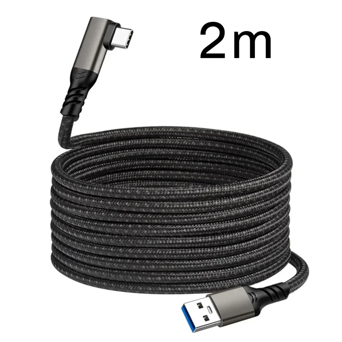 Link Cable for Quest 2 VR USB 3.2 Quick Charge Cables Data Transfer Fast Charges VR Headset Accessories,2 Meter