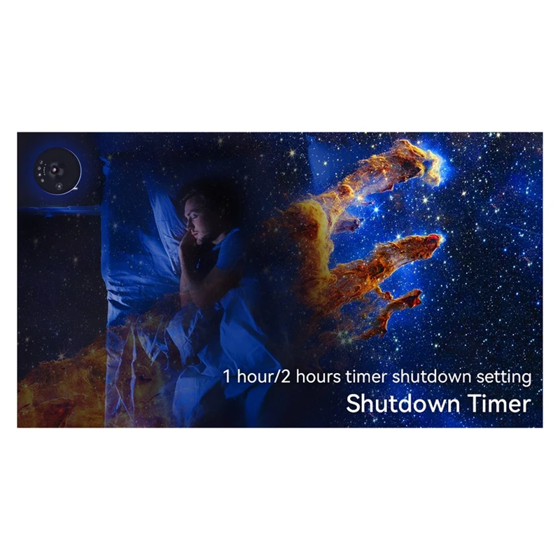 4K Ultra HD Universe Galaxy светодиодный проекционный светильник, 13 шт., динамический галактический метеор, атмосферный свет для спальни, подарочный светильник