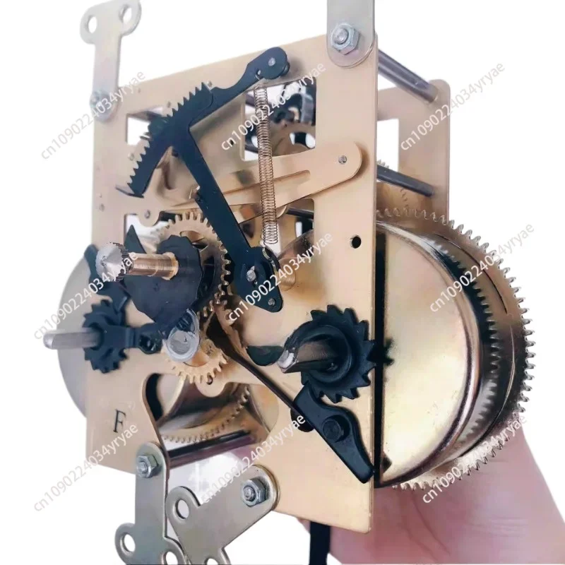 Old-Fashioned Mechanical Winding Full Copper Clock Movement Accessories 31 Days