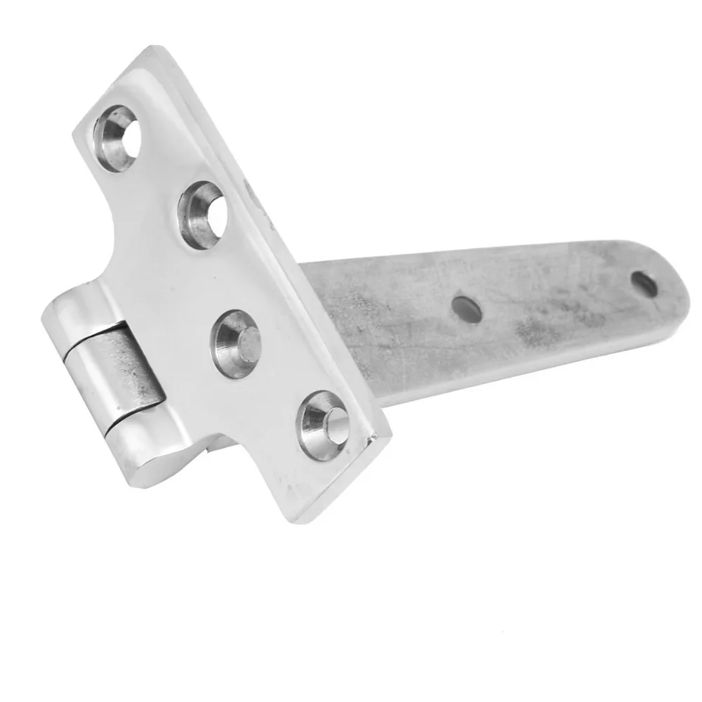 

2 шт. сверхмощная Т-образная петля из нержавеющей стали 316 морского класса с винтами Петля люка для лодки 6x3 дюйма Петля ремня для лодок и дверей