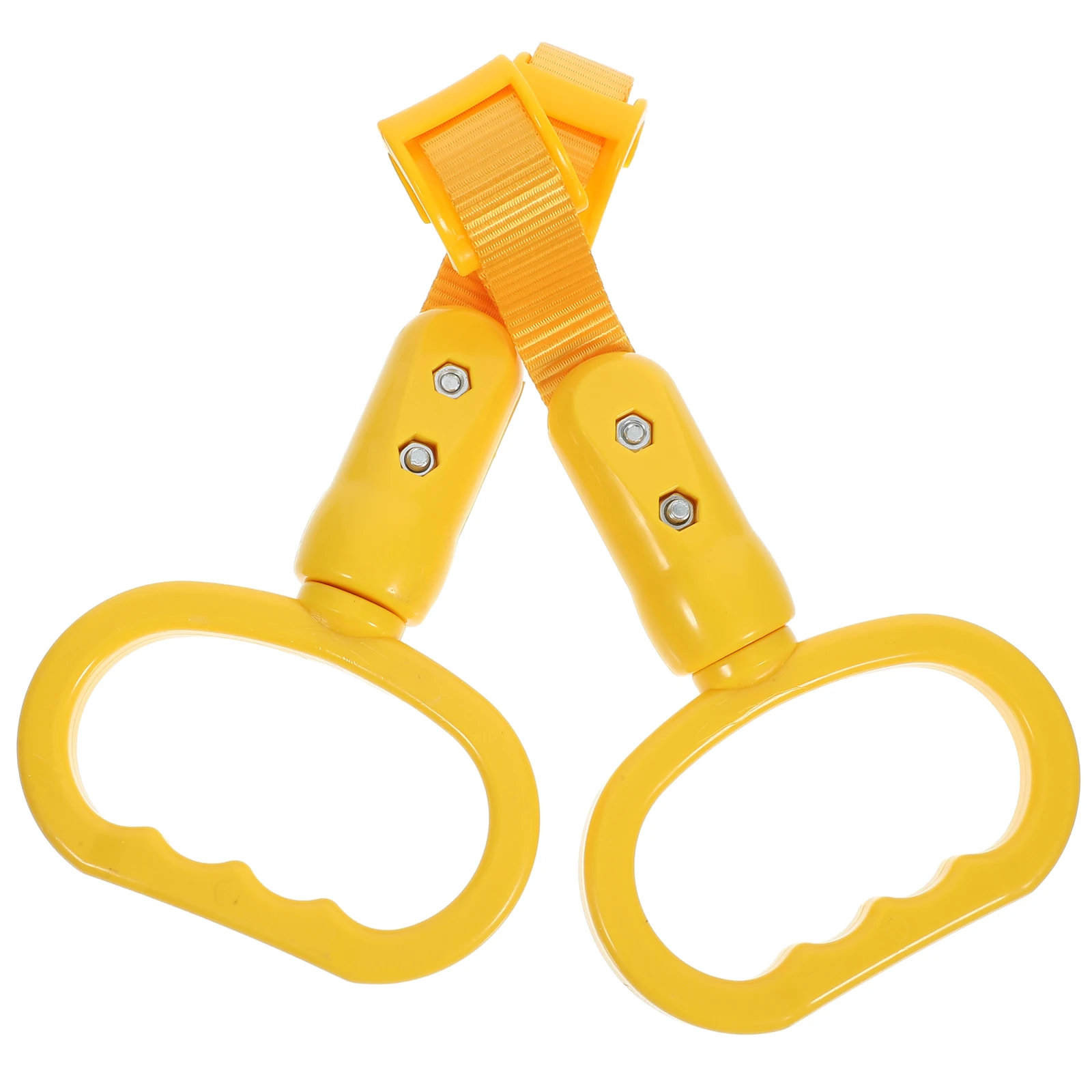 

2pcs Bus Handle Ring Replacement Sturdy Car Door Assist Vibrant Color Subway Vehicle Trash Can Lid Handle Long