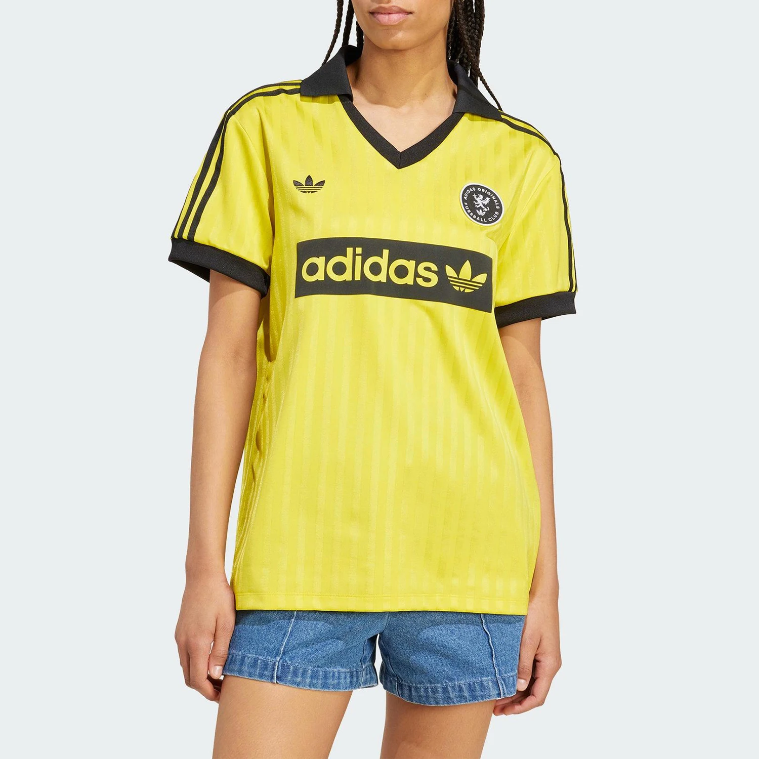 

Женская футболка-поло Adidas Original Summer с коротким рукавом в стиле ретро JY3544