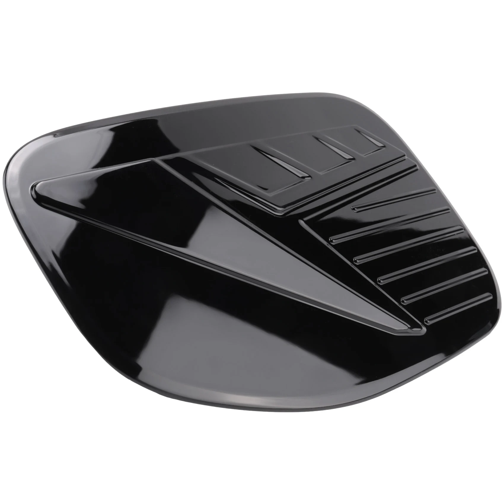 ABS Baked Black Car Fuel Filler Tank Cover Oil Fuel Tank Cap Cover Decoration Stickers for Ford Everest 2023