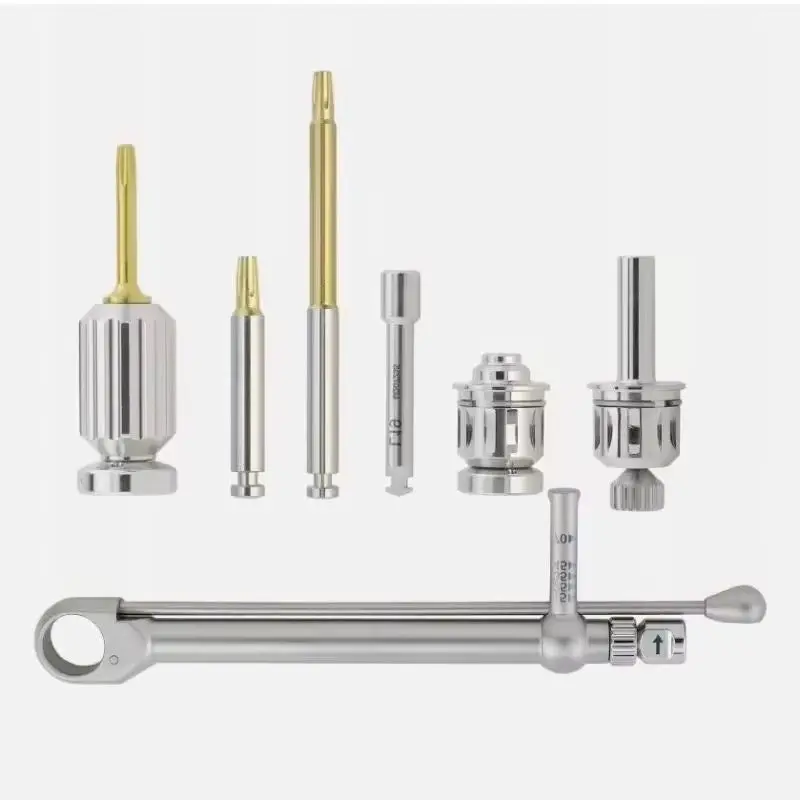 Dental Implant Nobel Screwdriver Torque Ratchet wrench Adapter Nobel Multi-Unit Screw Driver Manual Screwdriver