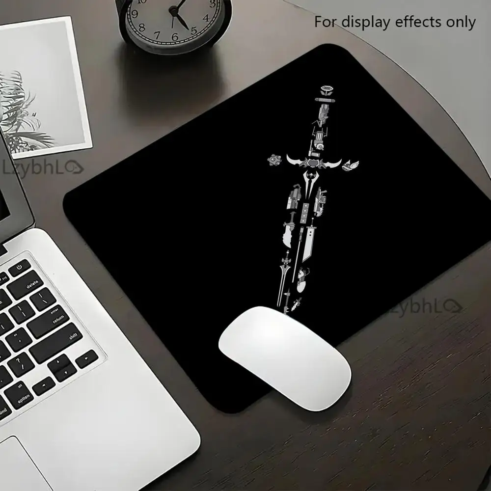 Weapons Swords Mouse Pad Square Computer Office Game Table Mats HD Gaming Rubber Anti-slip Mousepads Small Decor Desk Pads 45*40