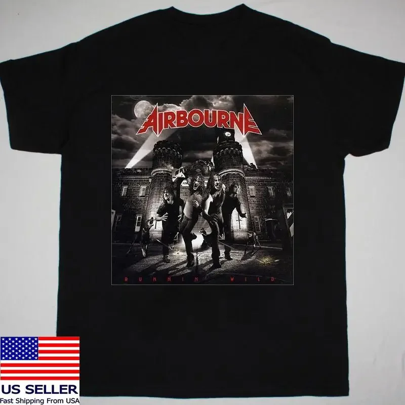AIRBOURNE BAND Dortmund BURNING WILD T SHIRT FULL SIZE S 5XL