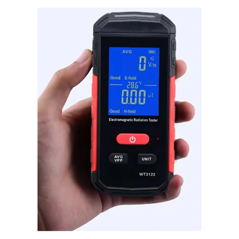 A55T Electromagnetic Field Radiation Detector Electromagnetic Wave Radiometer WT3122 Radiation Tester