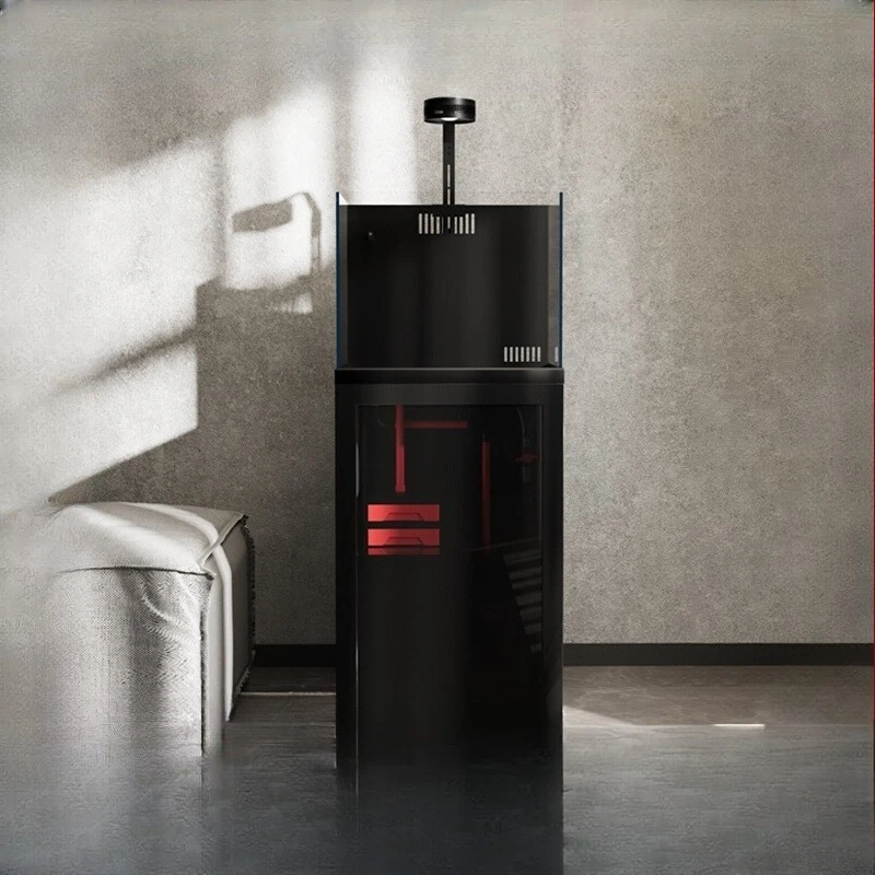 Serbatoio filtro industriale con fondo d'aria Acquario in vetro ultra bianco