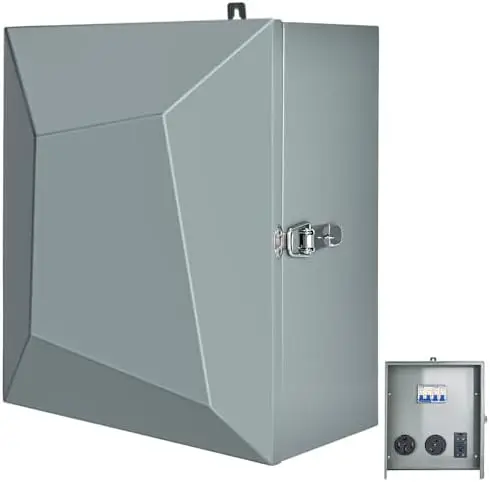 

Розетка для автодома с защитой от перегрузки – всепогодный корпус на 20/30/50 ампер для кемперов и прицепов-дач