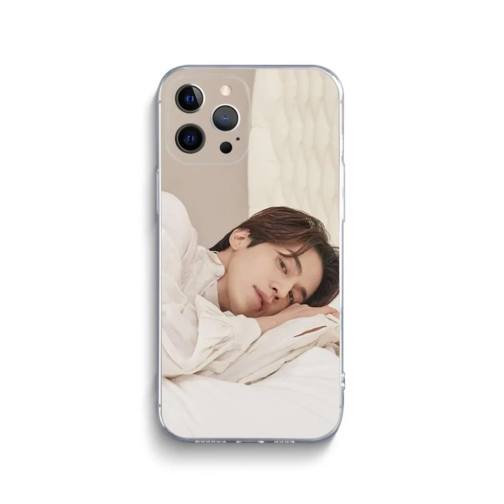 Actor Lee Dong W-Wook Phone Case For iPhone 15 14 13 12 11 Pro Max Xs Xr X 7 8 Plus 12 13 Mini Silicone Clear Cover