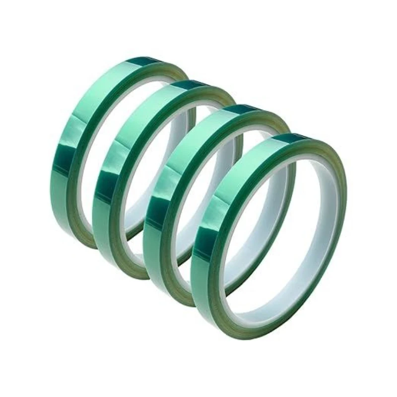 

4-Pack Heat Resistant Tape, 10mm x 33m – High-Temp Adhesive for Sublimation, Heat Press & Vinyl Transfer, No Residue