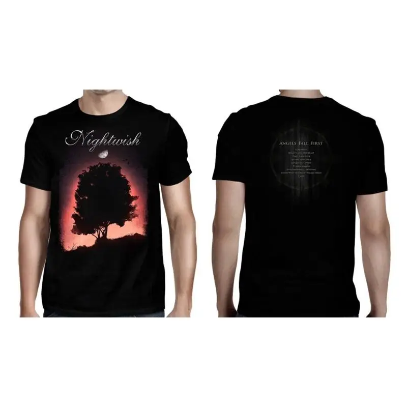 NIGHTWISH cd ANGELS FALL FIRST DECADES SHIRT MED new