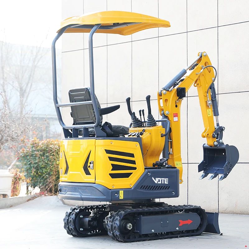 Machinery 1.2 Ton Micro Mini Excavator Compact Excavator 1000kg Excavator Mini Digger With The CE Certificate customized