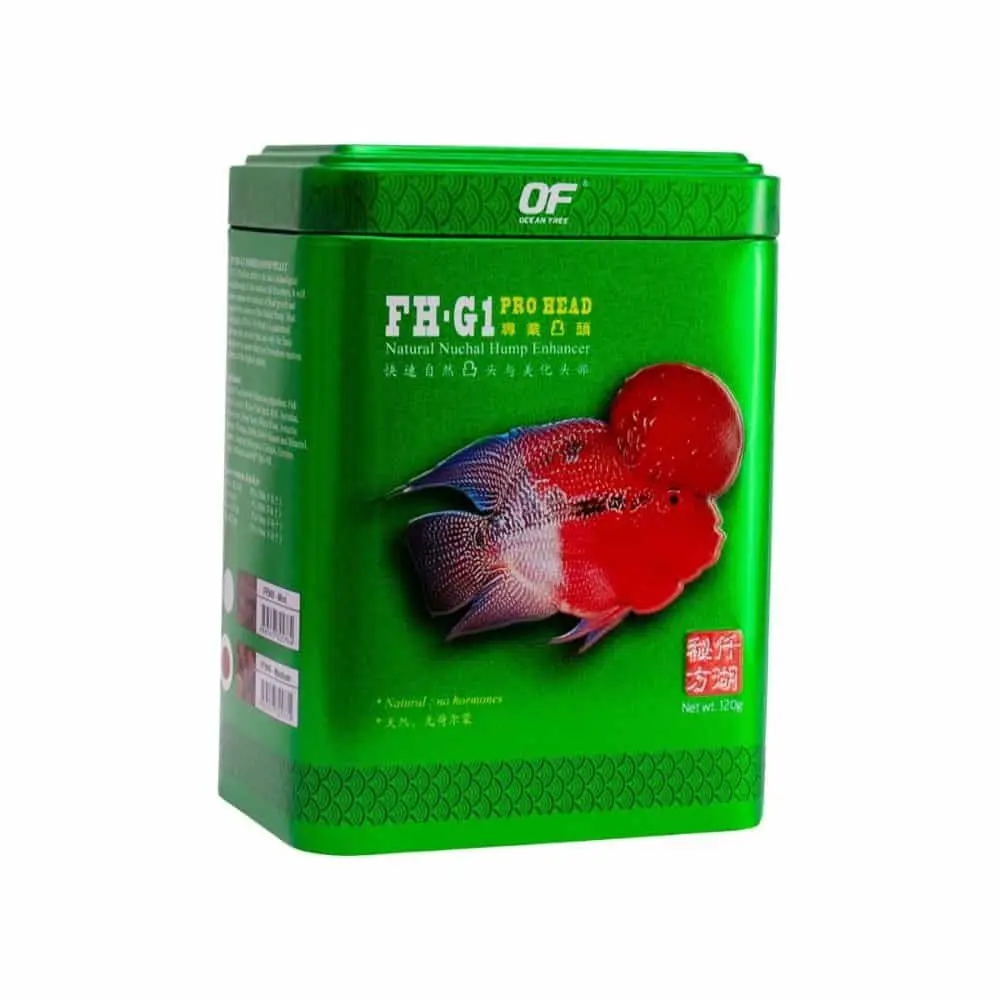 Ocean Free FH-G1 PRO Head Pro Redsyn Flowerhorn Fish Food