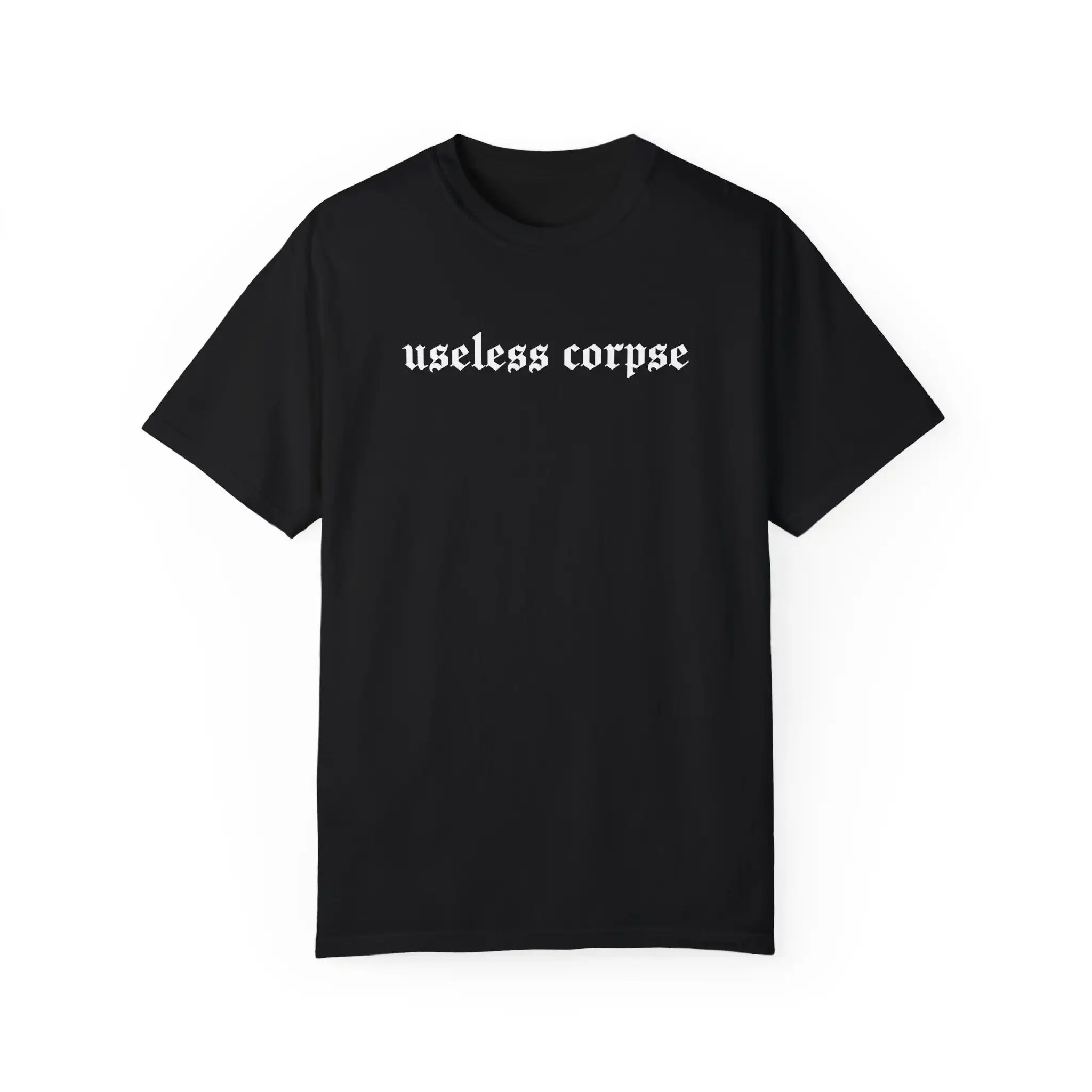 Useless Corpse Trendy Art Summer Leisure T-Shirt Men's and Women's Luxury Brand