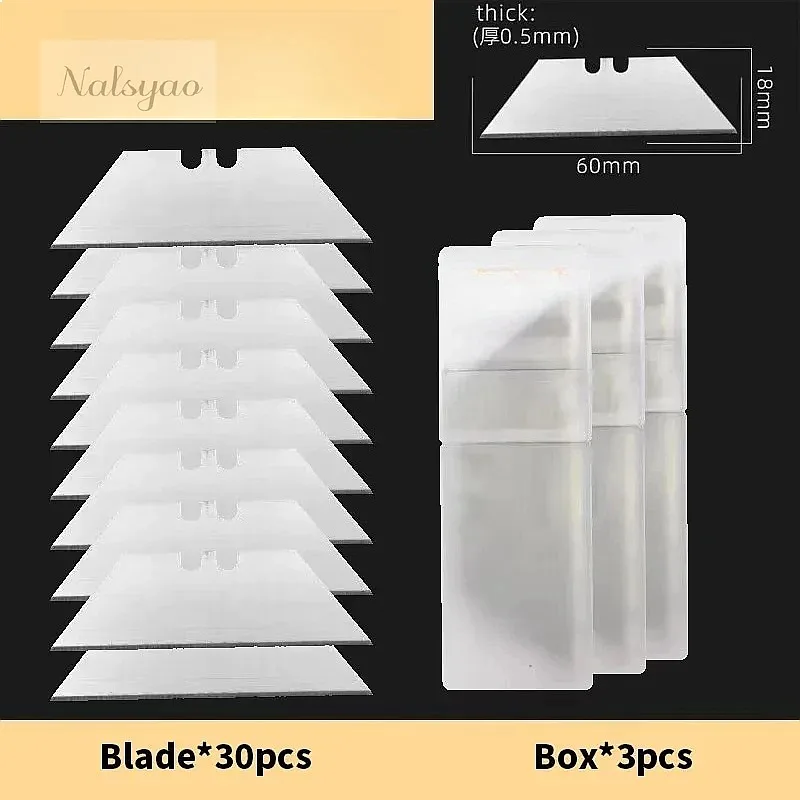 Utility SK2 Hook Blade - Steel Art Hand Tools Knife Horn Safety with Storage Box for Cutting