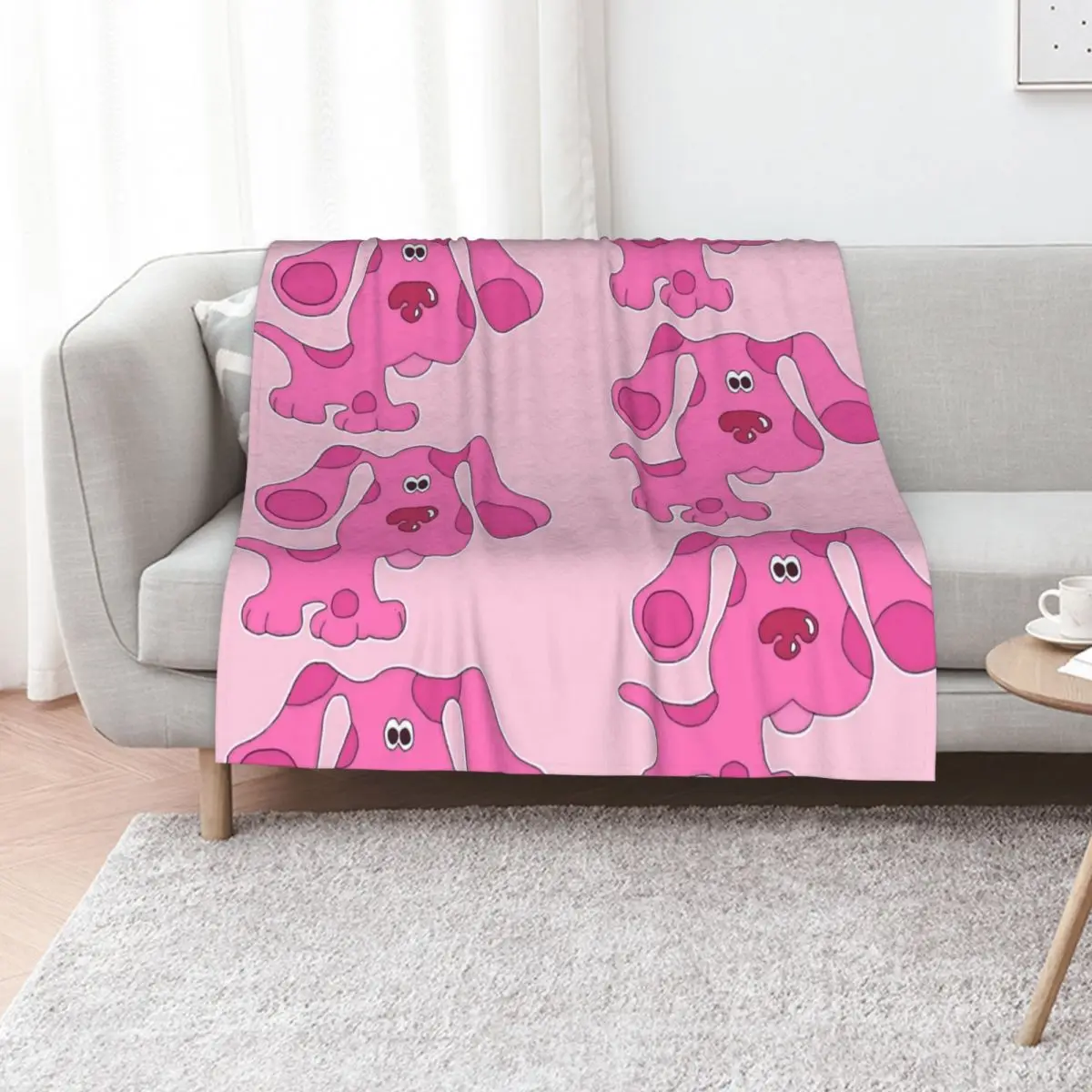 

Magenta Throw Blanket Sofas Hairys funny gift Decorative Sofas Blankets