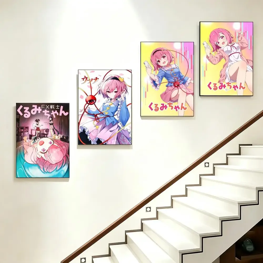 Anime FX Fighter Kurumi-chan Poster Poster HD Printing Soothing And Cream Style Home Decor For The Living Room Cafes Gift Giving