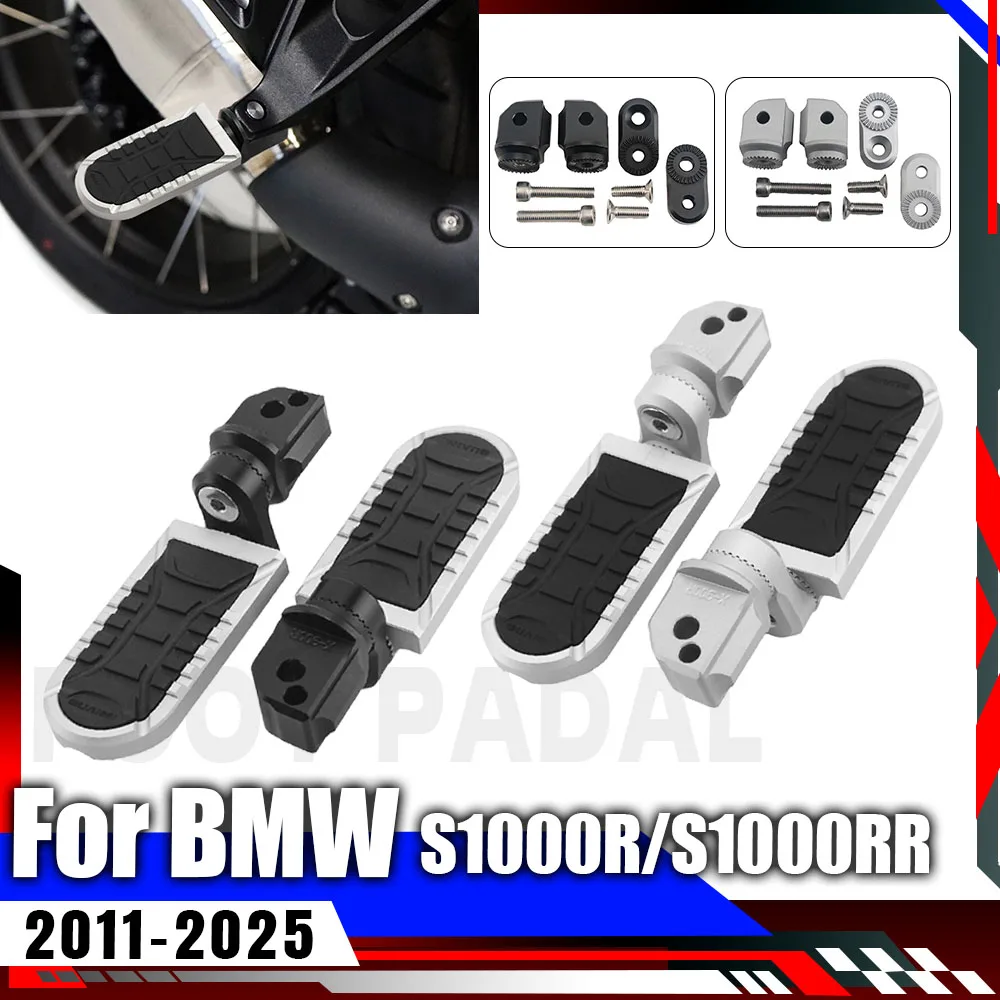 

For BMW S 1000R S1000 R S1000 R S1000RR S 1000 RR S1000RR Motorcycle Adjustable Extend Lowering Footrest Rotatable Foot Peg Rest