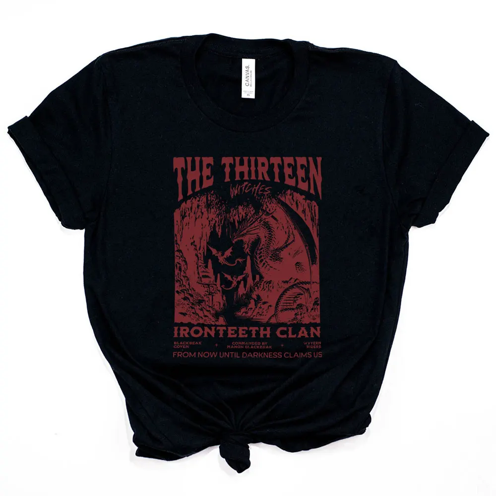 The Thirteen Shirt Throne of Glass T-Shirt Manon Blackbeak Ironteeth Shirt Witches SJM Merch Halloween Terrasen Bookish Shirts