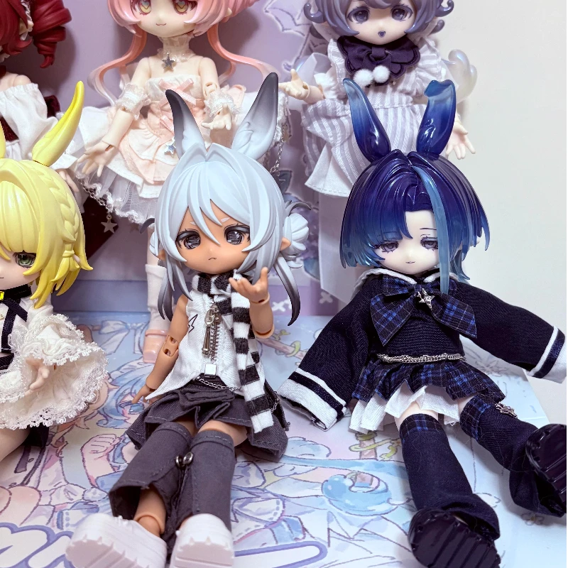 New Product In Stock: Bangni Rabbit Generation 3 Weather Star Language Bjd Blind Box 12-Point Action Figure Trendy Figurine Gift