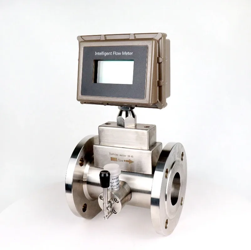 【New】Source Factory Smart Flow Meter for Natural   Energy Compressed Air NG LPG   Turbine Flow Meter