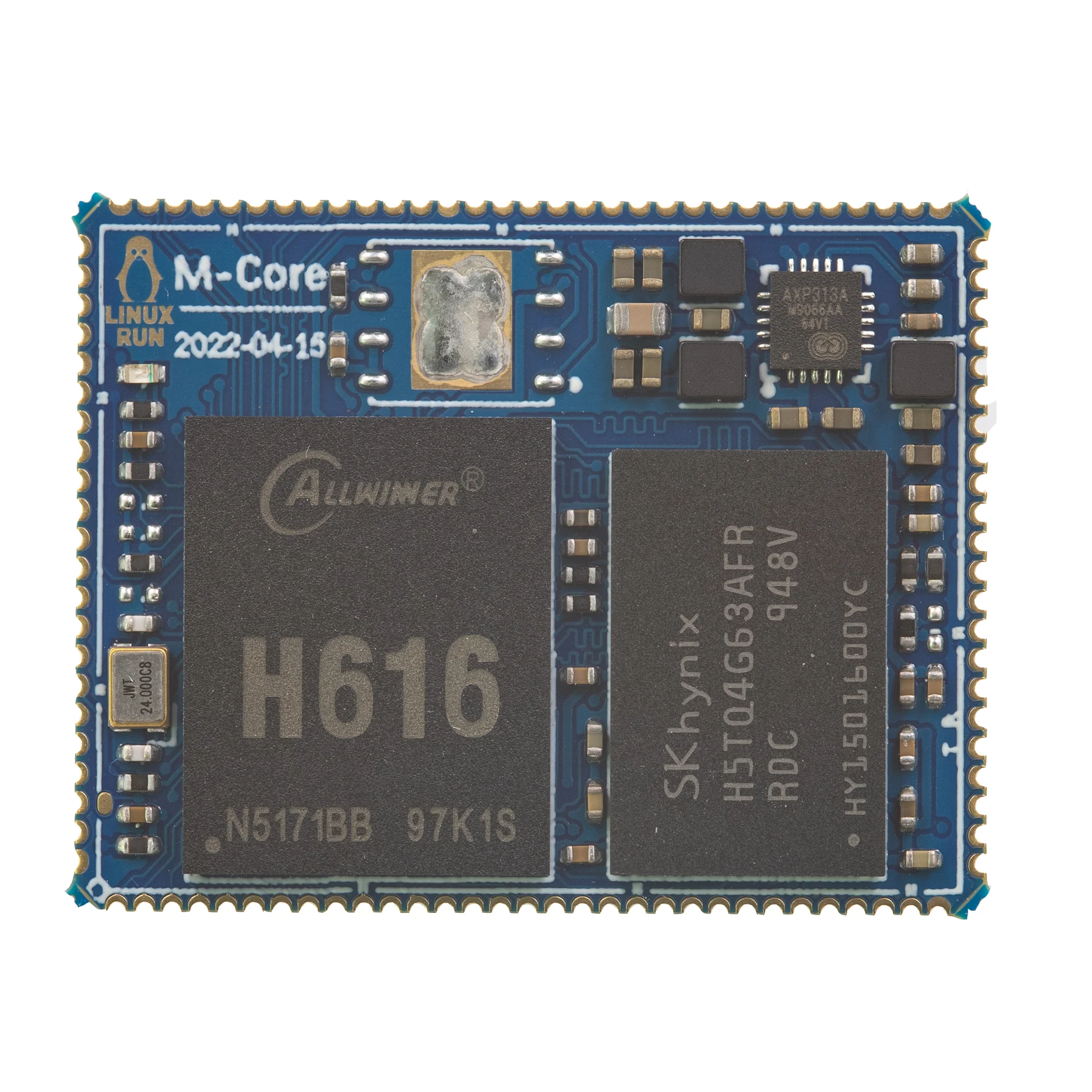 MangoPi MCore-H616/ H313 Core Board Quad-Core A53 penyimpanan Super besar 1GB 512MB