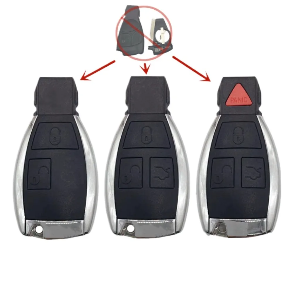 

Wholesale Mercedes-Benz car key shell , suitable for Mercedes-Benz modified smart case Mercedes-Benz car key case