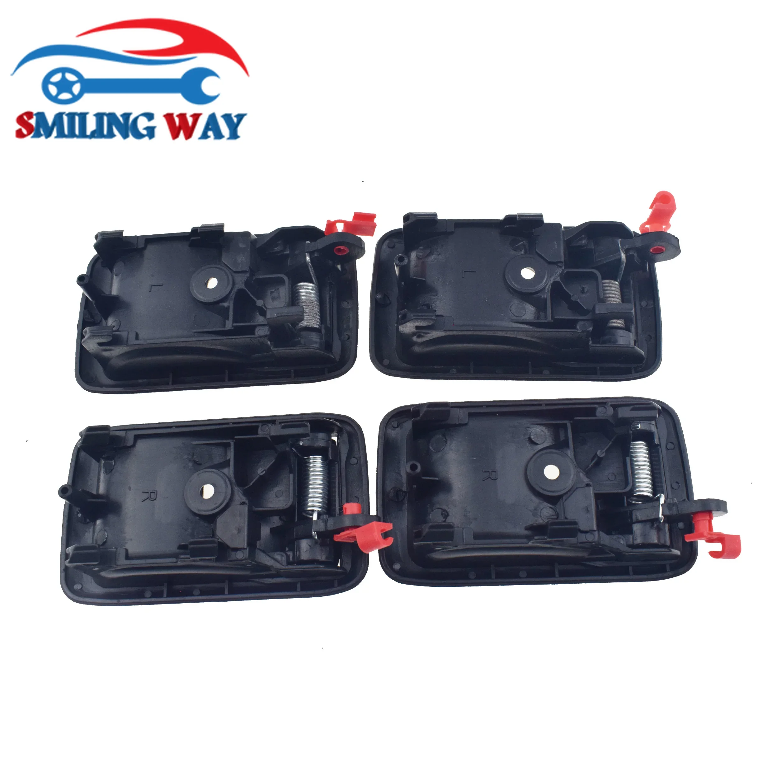 مقبض باب أسود داخلي للسائق الأيسر الأمامي أو الخلفي أو الركاب الأيمن لسيارة Toyota Tacoma 4Runner Tercel Camry Paseo 6920610070