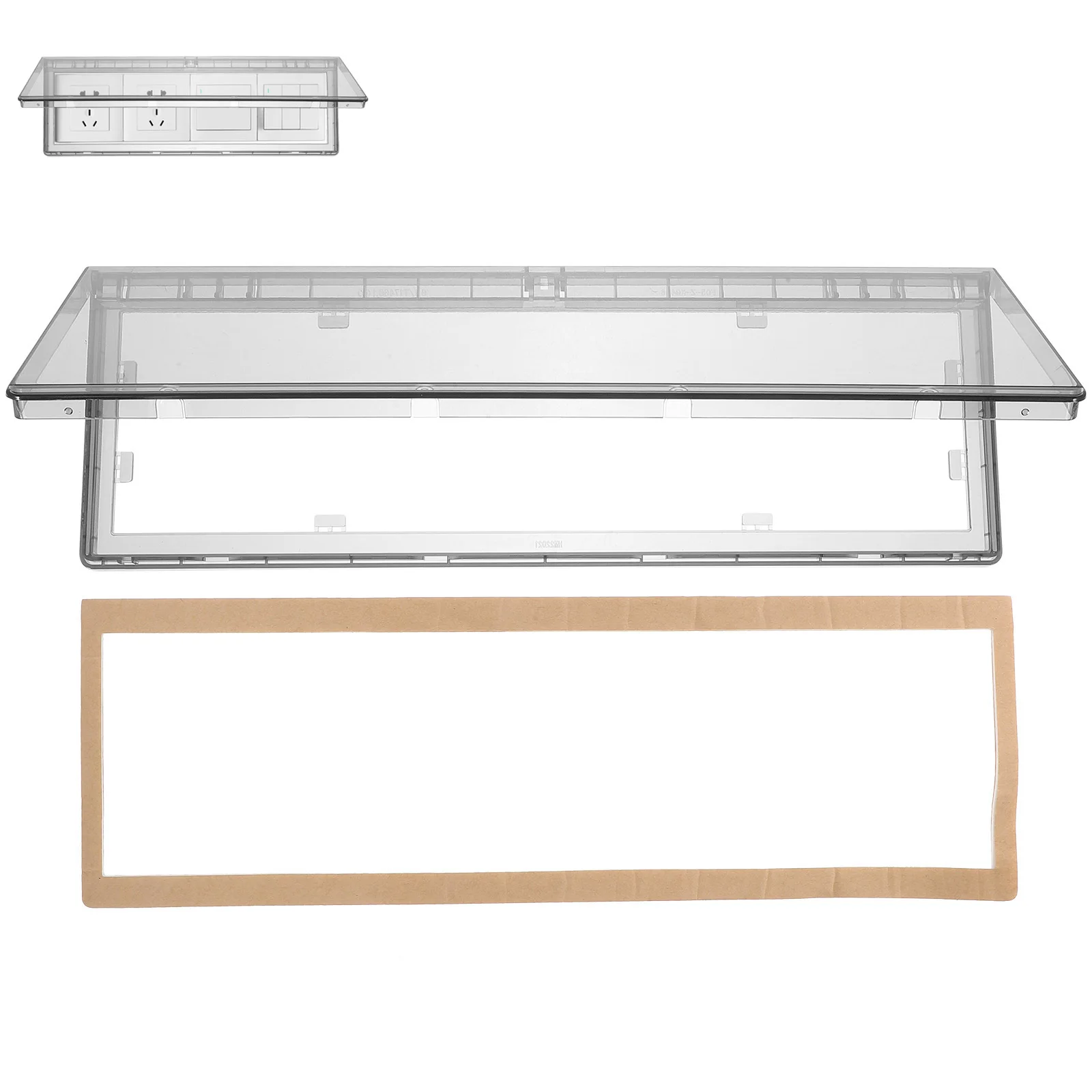 

Waterproof Socket Box Outdoor Electrical Outlet Cover Weatherproof Protective Case For Home Bathroom Wall Use