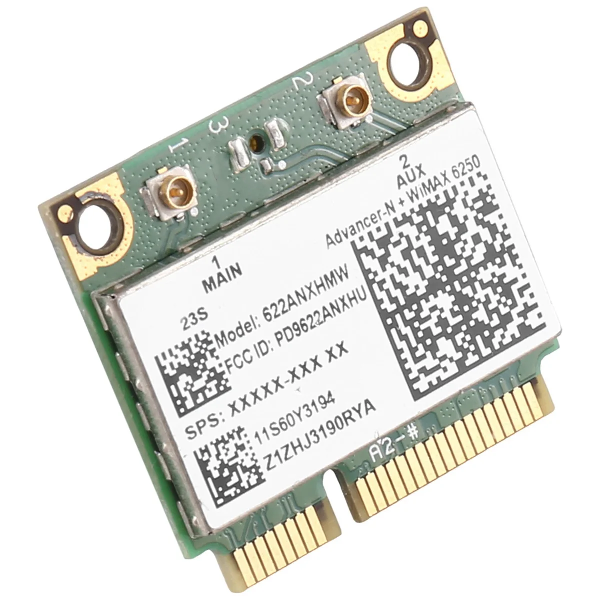 6250AN 622ANXHMW WiFi Card 300Mbps 2.4G & 5G WiFi Adapter for Lenovo/Thinkpad Advanced-N 6250