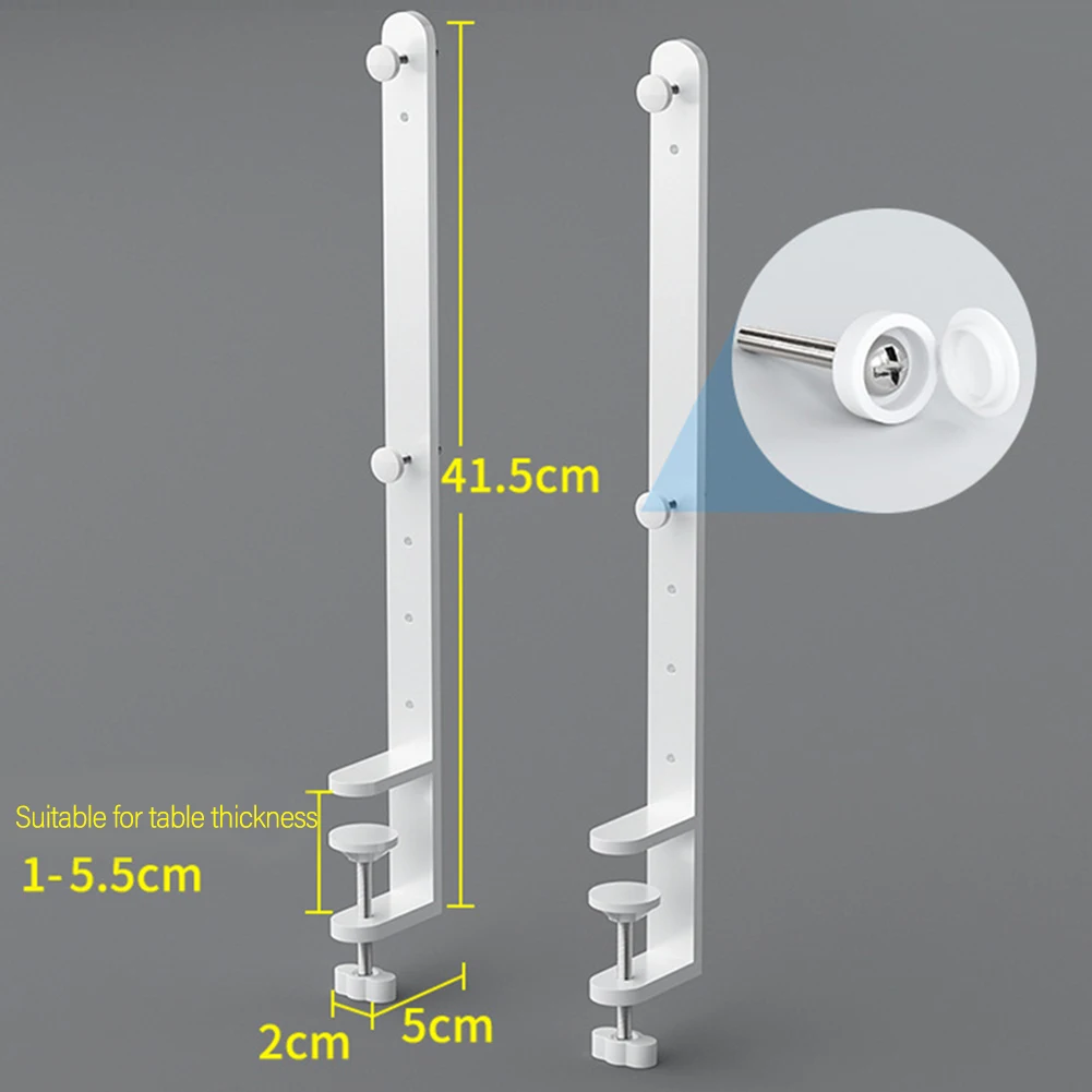 Metal Construction Desk Clamp Home Improvement 1-5.5cm Thickness 41.5cm Height Easy Installation Hassle-free Assembly