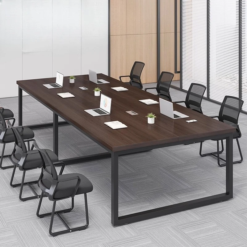 

Conference table, simple, modern, reception, negotiation, long strip