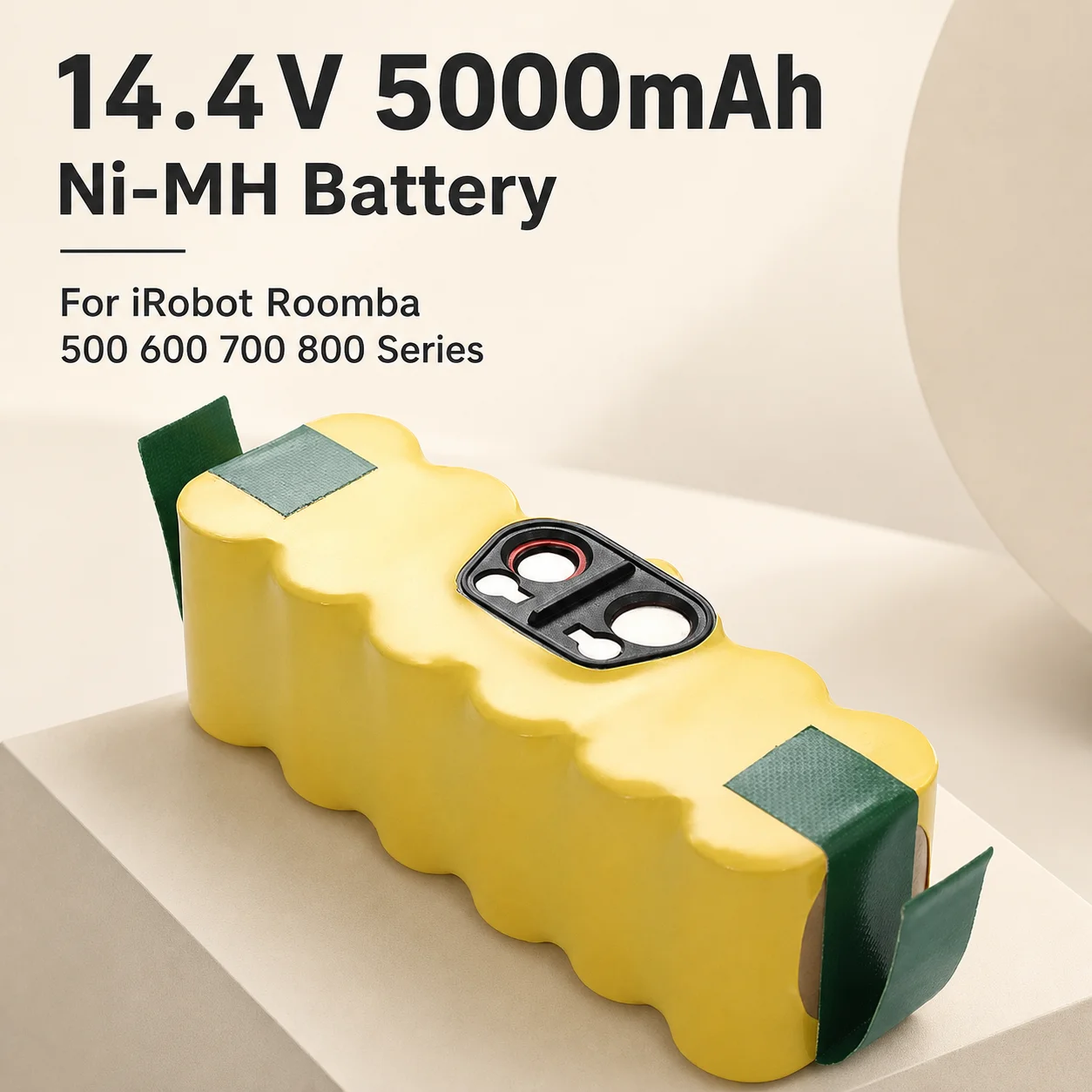 14.4V 5000mAh Replacement Battery for iRobot Roomba 500 600 700 800 900 Series 580 620 650 770 780 Vacuum Battery