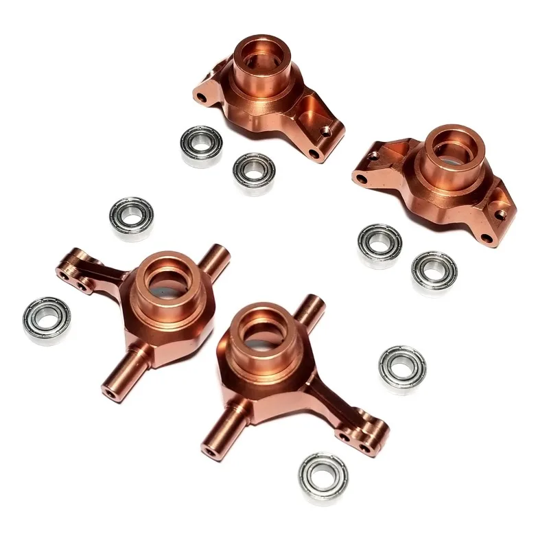 

TAMIYA TT-02 Aluminum Front/Rear Steering Hubs Upgrade Parts for 1/10 RC Car