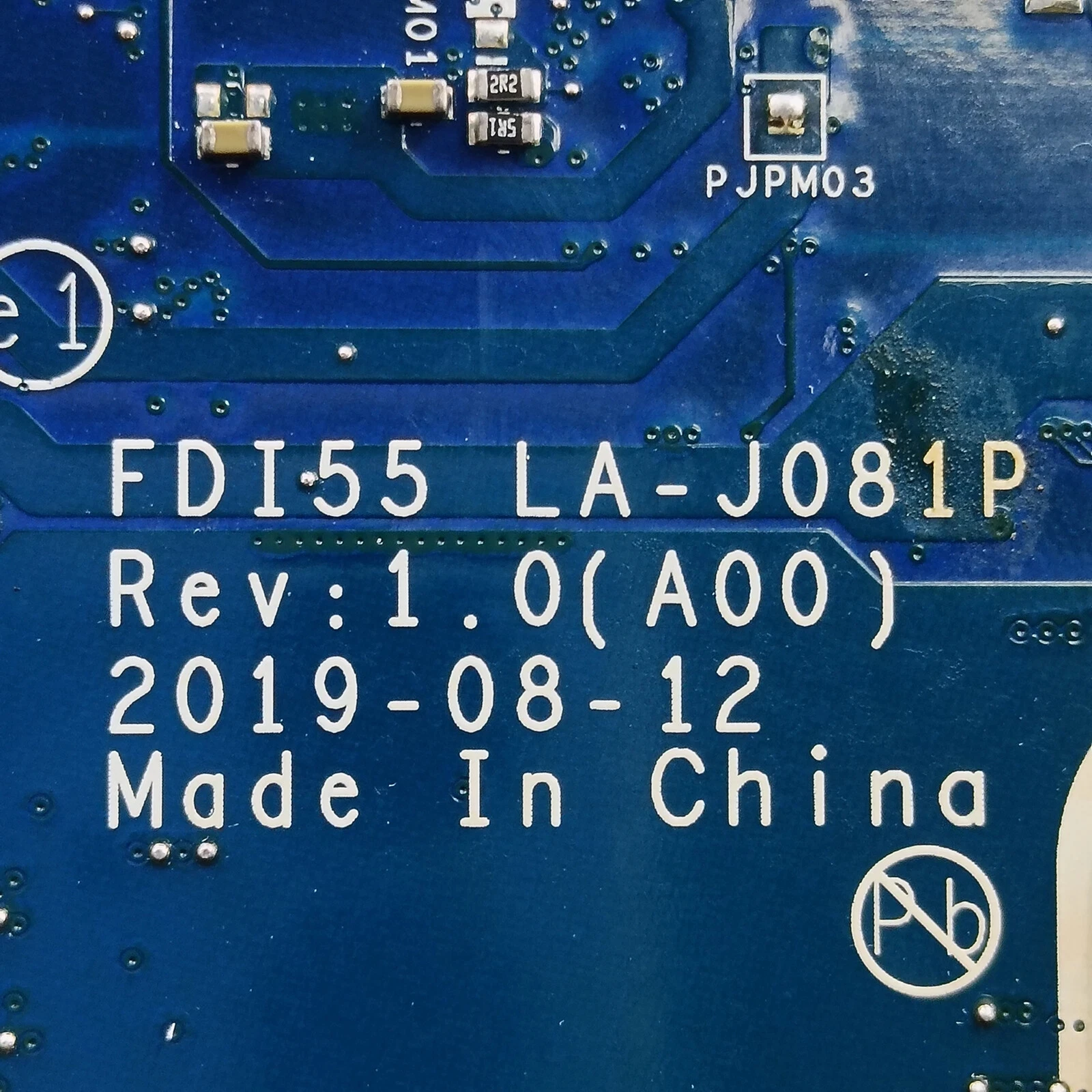 

0D24YP для Inspiron 5493 5593 3493 3793, материнская плата LA-J081P i3-1005G1