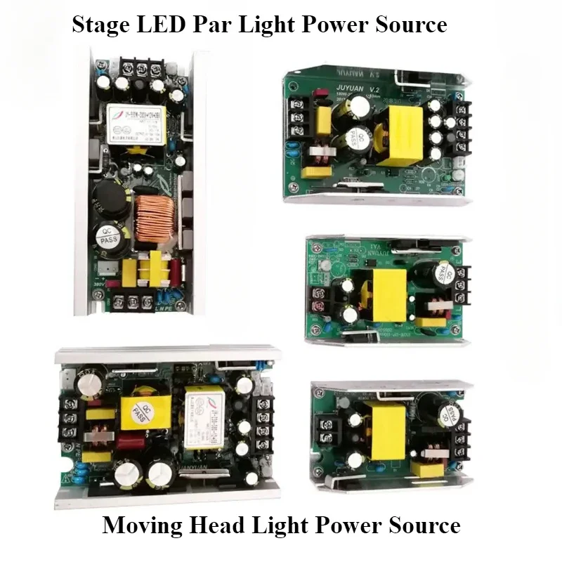 

LED54x3w Waterproof RGB COB Stage Par Light Driver Switch Power Supply Dual Output 80w120w150w180w200w24v12v36v Circuit Board