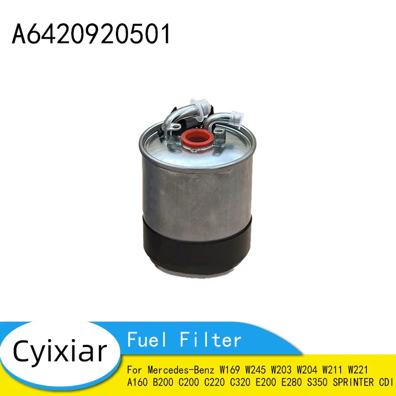 

A6420920501 Топливный фильтр для Mercedes-Benz W169 W245 W203 W204 W211 W221 A160 B200 C200 C220 C320 E200 E280 S350 SPRINTER CDI