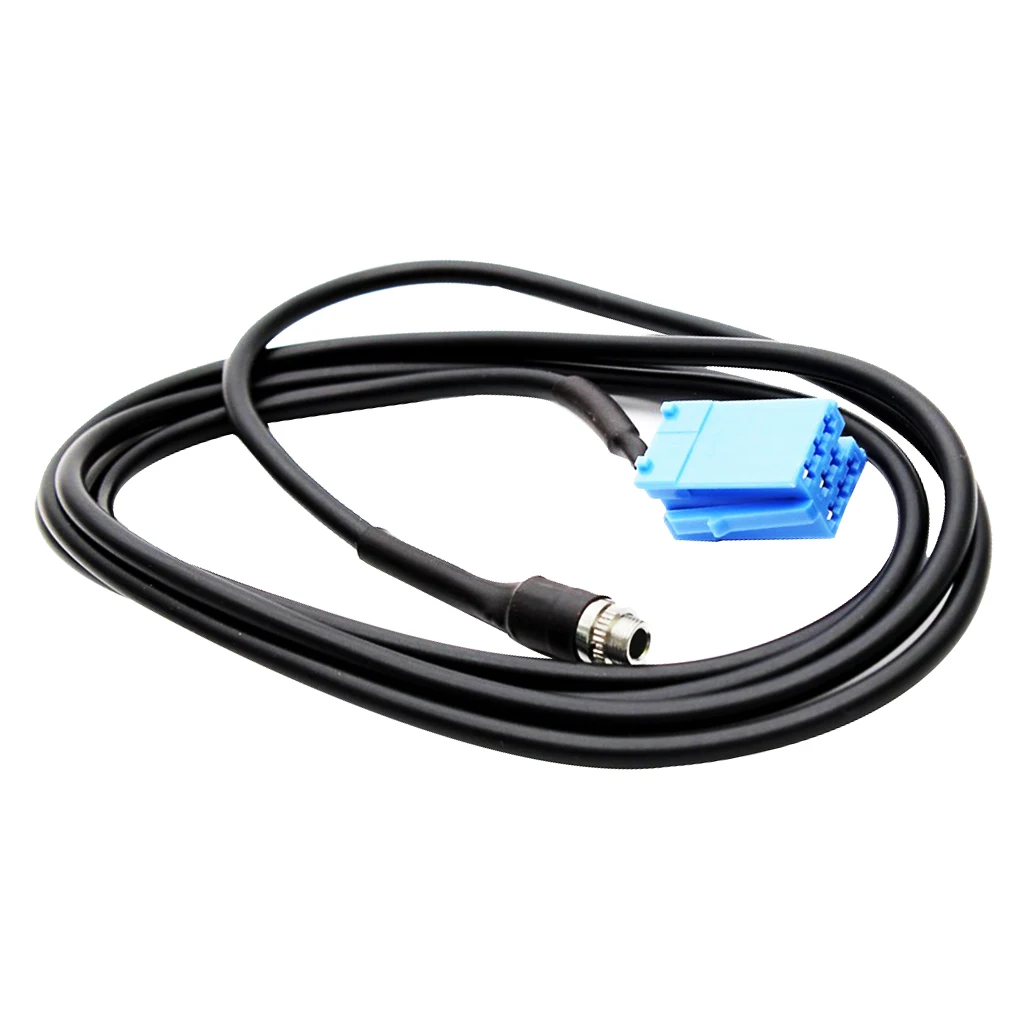 Car Mini ISO Aux Cable Lead Wire Adapter for VW for Radio