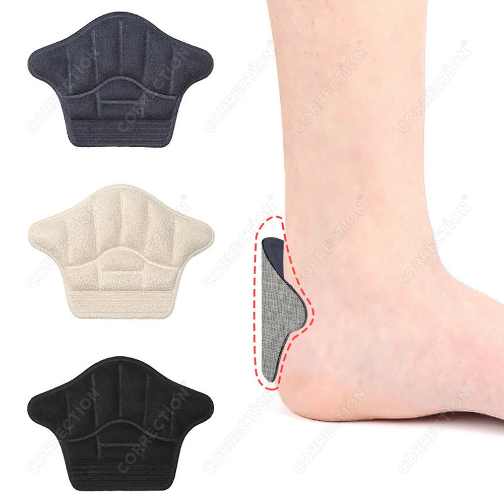 Sport Shoes Heel Protector Men Women Heel Pad Sneakers Insoles Adjust Size Heels Liner Grips Pain Relief Patch Foot Care Inserts