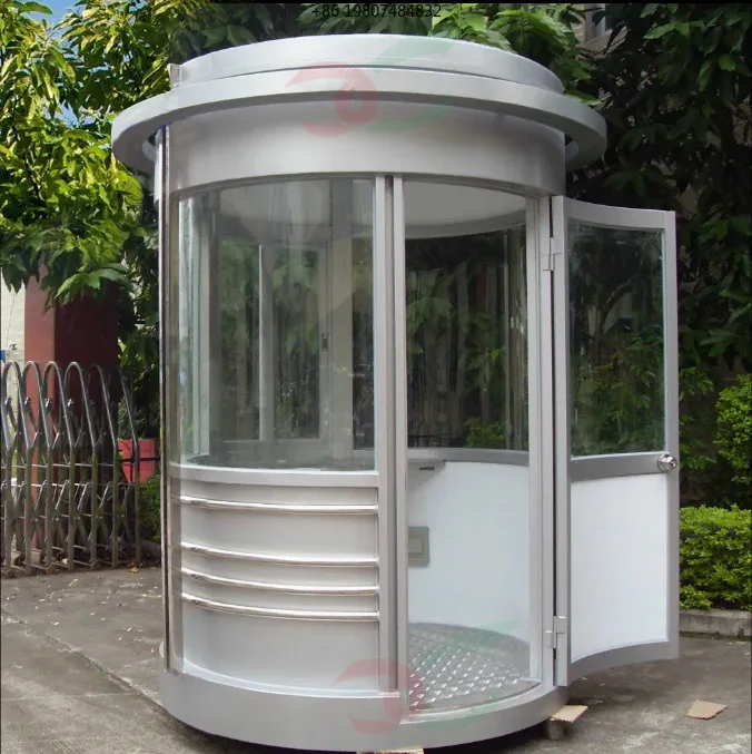 Prefabricated Security Sentry Box, Movable Stainless Steel Tiny Guard House, Outdoor Use, AliExpress Best Selling