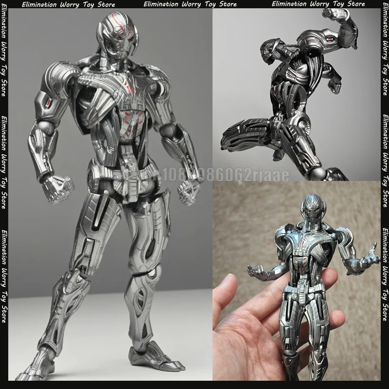 

In Stock AC Factory Ultron AC Toys Ultron Action Figures Ko PVC Model Kaiyodo Amazing Yamaguchi Avengers Collection Gifts Toys