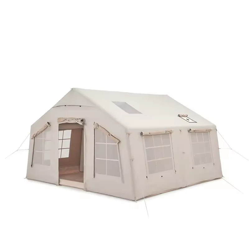 

Hot sale!Factory Price Waterproof Outdoor Camping Inflatable Tent Made From Durable PVC & Oxford Fabric for House Use