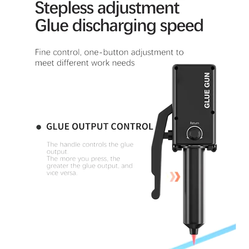 

A76F-TBK-006 Electric Dispenser Tools Intelligent Suction No Glue Dripping For LCD Screen Frame Bonding Drip-Proof Function