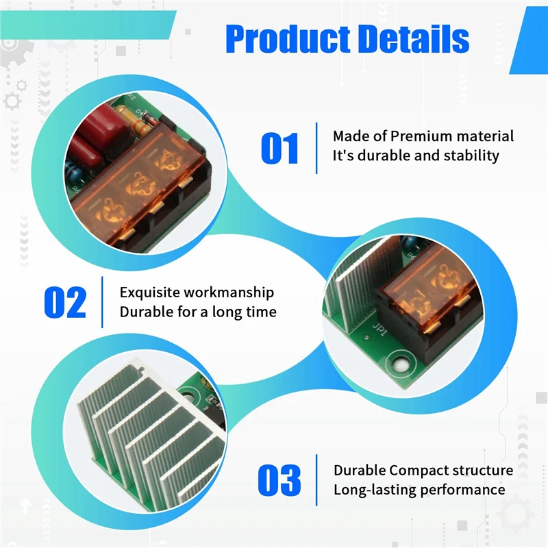 ABFY-2X 4000W AC SCR regulador de voltaje atenuador controlador de temperatura de velocidad del Motor eléctrico para motores de calentador de agua con interruptor