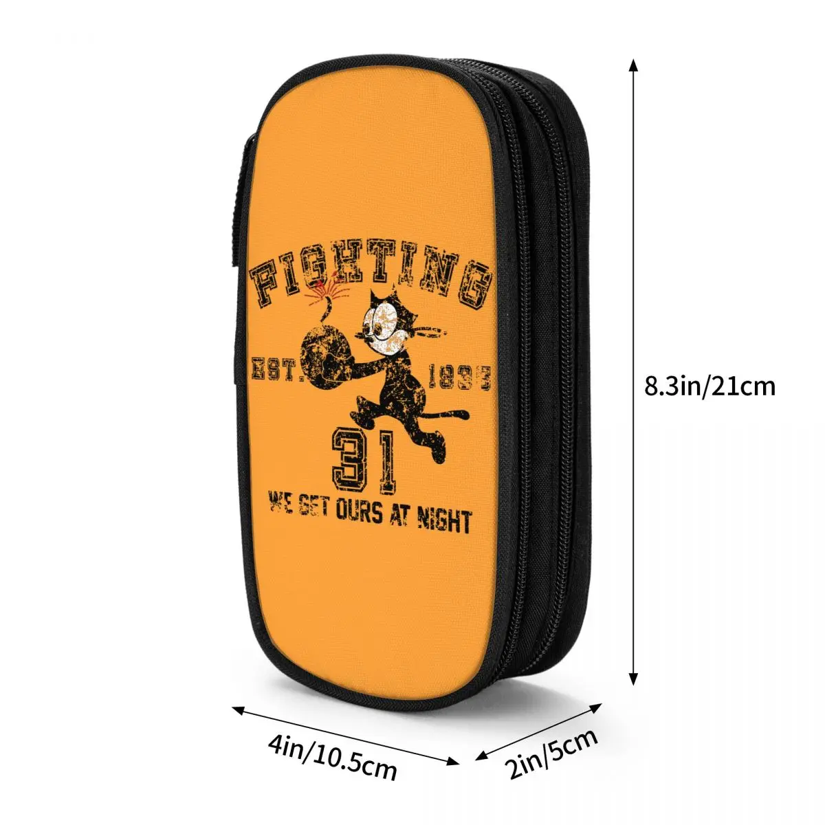 Felixing Aeroplane VF-31 Cat Tomcatters Pen Box Double Layer Large-capacity For School Pencil Box Birthday Gift