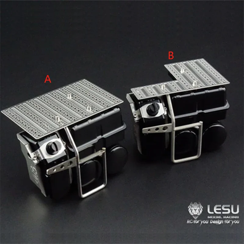 

LESU G-6070-A B Universal Tamiya 1/14 traction truck battery box gas tank urea tank set 1851, 3363 metal upgrade accessories